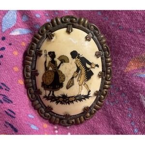 AntIque Cameo Brooch/Pin Western Germany